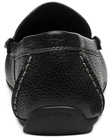 Coach Women's Sculpted C Leather Driver Loafer Flats