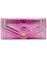 Brahmin Veronica Rose Water Akoni Leather Wallet