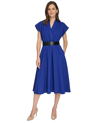 Calvin Klein Women's A-Line Midi Dress