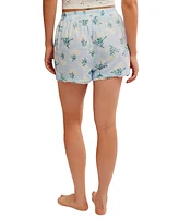 Free People Women's Day to Floral Boxer Shorts
