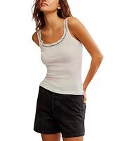 Free People Women's Only You Ribbed Sleep Tank Top