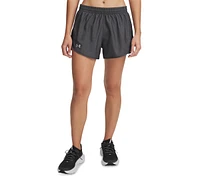 Under Armour Women's Fly By Heathered Elastic-Waist Shorts
