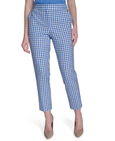 Tommy Hilfiger Women's Gingham Sloane Ankle Pants
