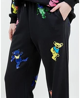 Grateful Dead Dancing Bears Sequin Lounge Pant