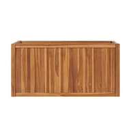Raised Bed 39.4"x19.7"x19.7" Solid Wood Teak