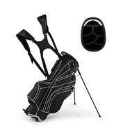 Golf Stand Bag Lightweight and Portable Golf Cart Bag with Shoulder Strap