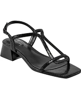 Bandolino Women's Primadon Square Toe Strappy Dress Sandals