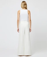 French Connection Women's Azra Twill Pleated Pants