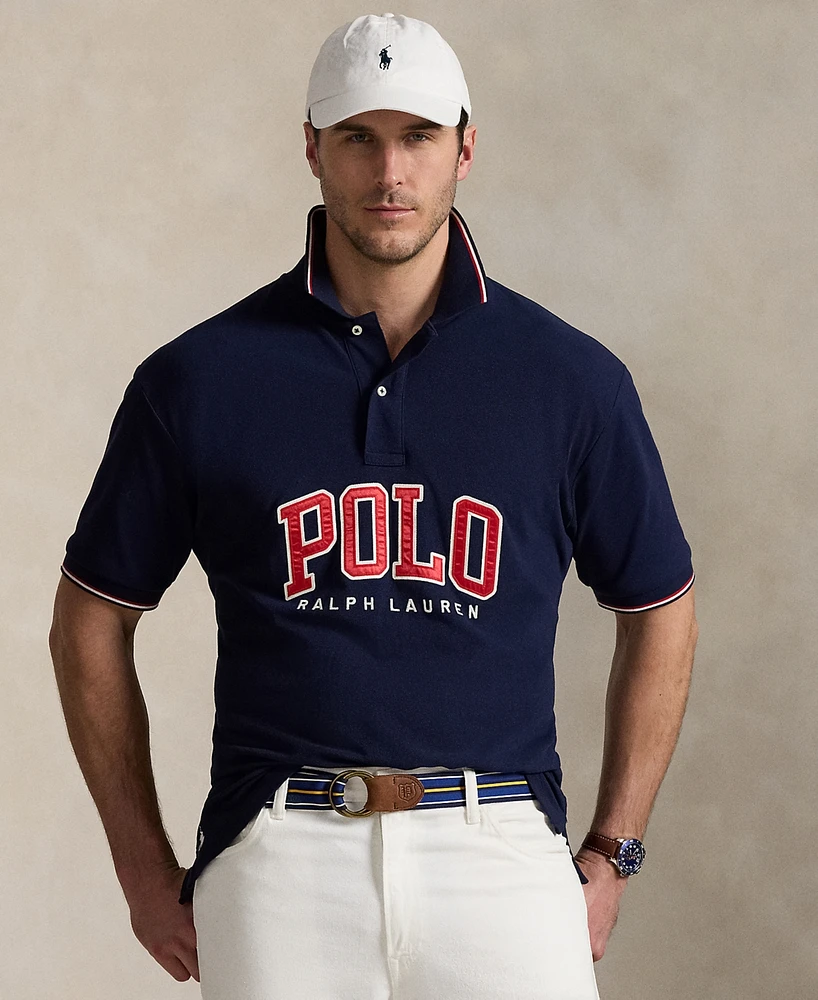 Polo Ralph Lauren Men's Big & Tall Logo Mesh Shirt