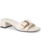 Giani Bernini Women's Kamilla Buckle Block Heel Dress Sandals, Created for Macy's