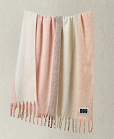 Ugg Calyx Stripe Faux Mohair Throw, 50" x 70"
