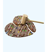 Sugar Plum Chocolates Chocolate Heart Smash with Mallet, 12 oz.