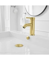 Single Hole Single-Handle Bathroom Faucet