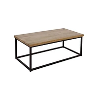 Ames Solid Wood Modern Coffee Table