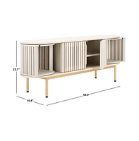 Enid 4 Door Media Stand