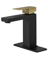 Single Hole Single-Handle Bathroom Faucet