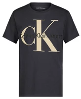 Calvin Klein Big Boys Core Monologo Short Sleeve T-Shirt