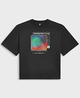 Mode of One Men's Perspective Relaxed-Fit Graphic T-Shirt, Exclusively at Macy's