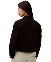 Calvin Klein Jeans Women's Classic Denim Trucker Jacket