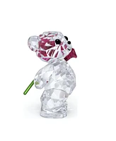 Swarovski Kris Bear A Rose with Love Figurine