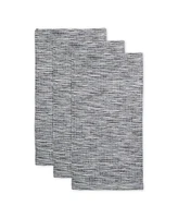 Design Imports Tonal Cotton Waffle Dishtowel 3 Pack Set, 20" x 30"