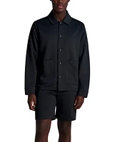 Karl Lagerfeld Paris Men's Relaxed Fit Drawstring Jacquard 8-1/2" Shorts