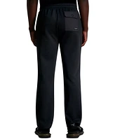 Karl Lagerfeld Paris Men's Straight Fit Knit Track Pants