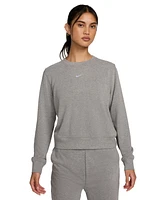 Nike Women's Dri-fit One Crewneck French Terry Sweatshirt
