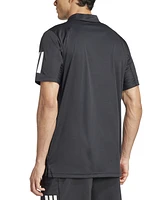 adidas Men's Club Tennis Climacool 3-Stripes Polo Shirt