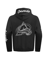 Pro Standard Men's Black Colorado Avalanche Paint the City Pullover Hoodie