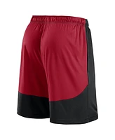 Fanatics Men's Scarlet/Black San Francisco 49ers Big Tall Launch Shorts