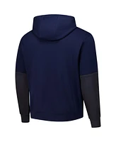 Nike Men's Navy Team Usa Club Color Block Pullover Hoodie