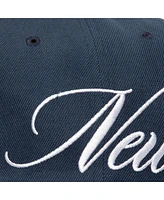 Mitchell & Ness Men's Navy New York Yankees Just Don x Mlb Lux Script Snapback Hat