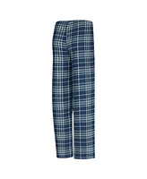 Concepts Sport Women's Navy/Gray Dallas Mavericks Vector T-Shirt Flannel Pants Sleep Set