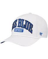 '47 Brand Men's White Kentucky Wildcats Local Arch Hitch Snapback Hat