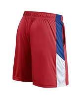 Fanatics Men's Red Philadelphia 76ers Practice Performance Shorts