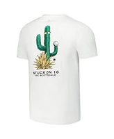 Flomotion Men's and Women's White Wm Phoenix Open Stuck on 16 T-Shirt