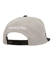 Mitchell & Ness Men's Gray Los Angeles Kings Soul Triple Up Snapback Hat