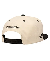 Mitchell & Ness Men's Cream New York Yankees Snapback Hat