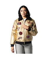 The Wild Collective Men's and Women's Gold San Francisco 49ers Full-Zip Jacket