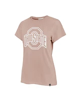 '47 Brand Women's Pink Ohio State Buckeyes Premier Frankie T-Shirt