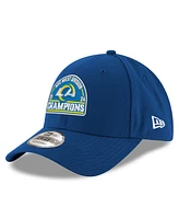 New Era Men's Royal Los Angeles Rams 2024 Nfc West Division Champions 9FORTY Adjustable Hat