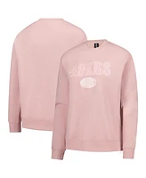 New Era Women's Pink San Francisco 49ers Cozy Pullover Sweatshirt