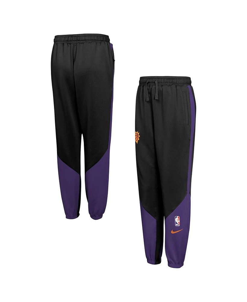 Nike Big Boys and Girls Black Phoenix Suns 2024/25 Authentic Showtime Pants