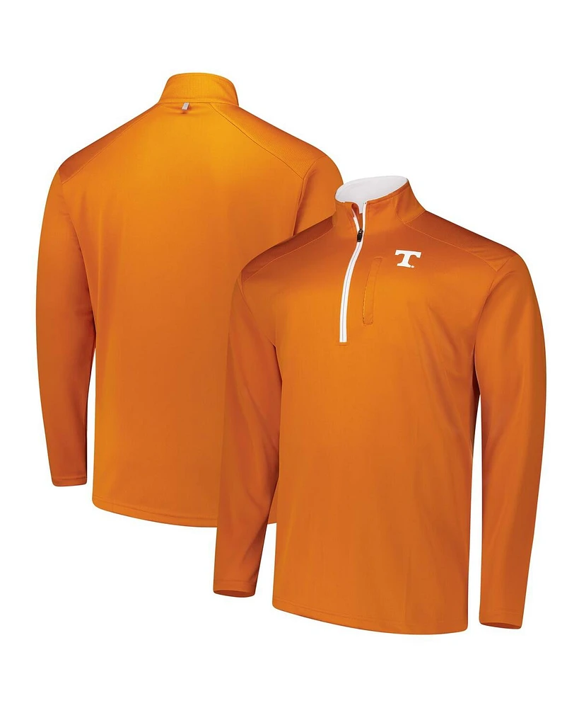 Fanatics Men's Tennessee Orange Volunteers Big Tall Defender Quarter-Zip Top