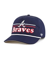 '47 Brand Men's Navy Atlanta Braves Campscape Hitch Adjustable Hat