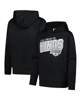 Outerstuff Big Boys and Girls Black Los Angeles Kings Cyber Punk Performance Hoodie