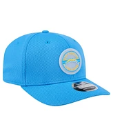 New Era Men's Powder Blue Los Angeles Chargers Adventure Patched 9SEVENTY Stretch-Snap Adjustable Hat