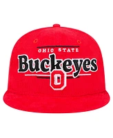 New Era Men's Scarlet Ohio State Buckeyes Display 9FIFTY Snapback Hat