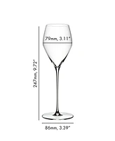 Riedel Veloce Champagne Glasses, Set of 2